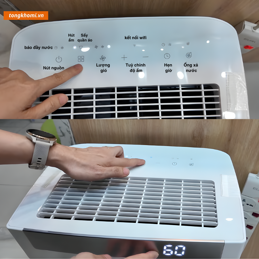 Máy hút ẩm không khí Xiaomi 60L New Widwtech