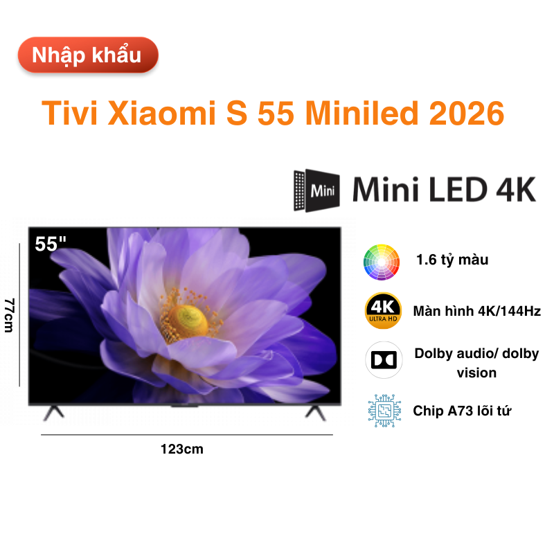 Tivi Xiaomi S55 mini LED