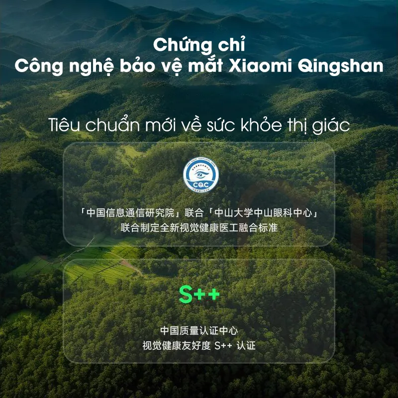 công nghệ chống ánh sáng xanh bảo vệ mắt của tivi xiaomi s55 mini led
