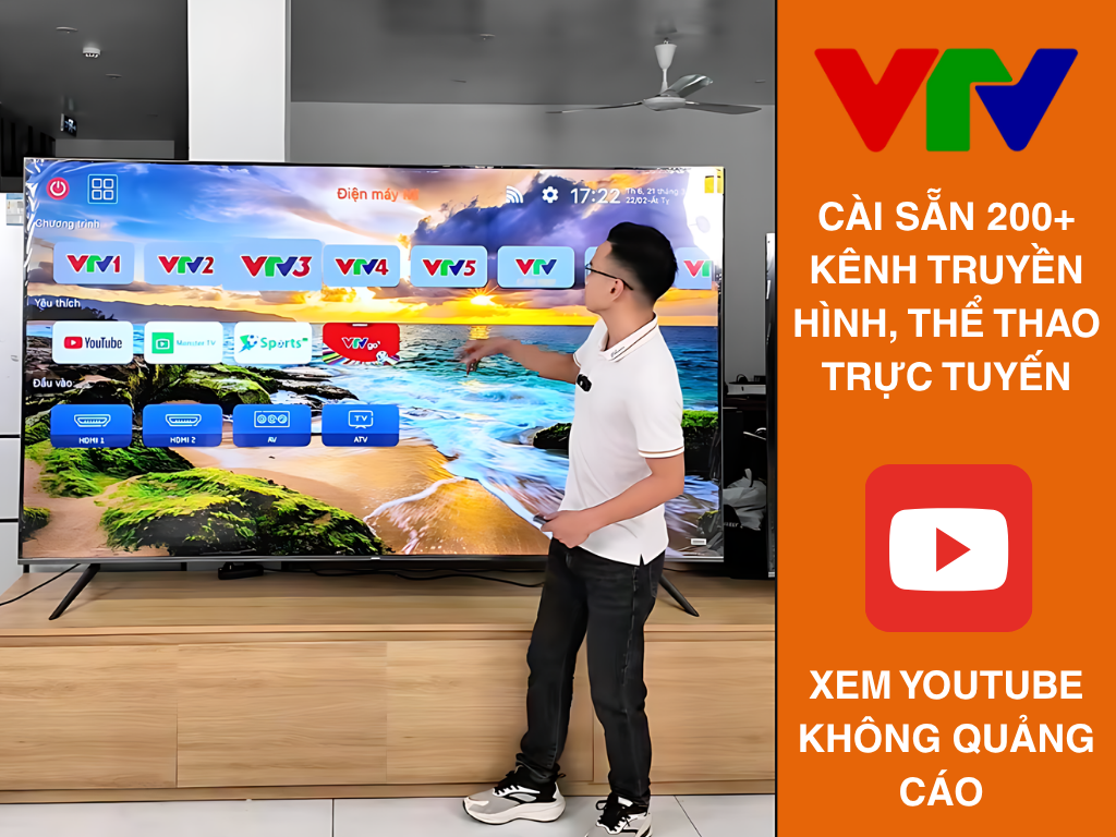 TIVI Xiaomi cài sẵn ứng dụng tiếng việt