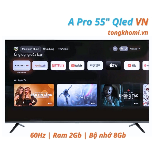 tivi xiaomi a pro qled 55