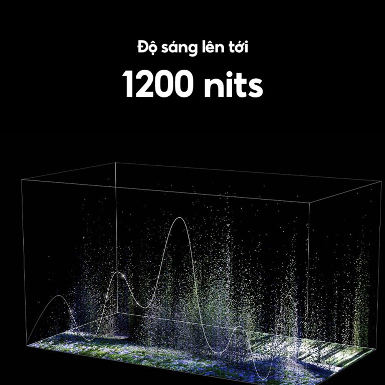 Độ sáng màn Tivi Xiaomi S MiniLED 85 inch nội địa tối đa tới 1200nits