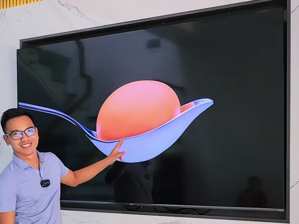 Tivi Xiaomi S MiniLED 85 inch lắp đặt 3