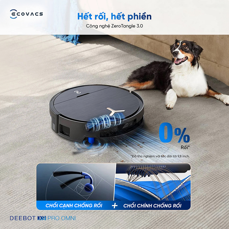 Robot X9 Pro vừa lau vừa hút chính hãng Ecovacs 2