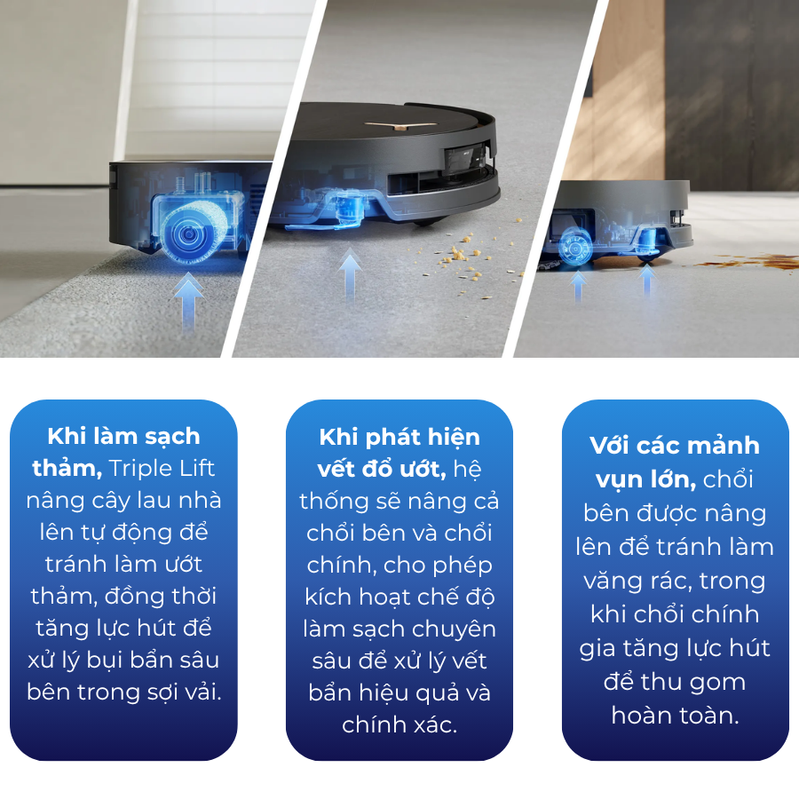 Robot hút bụi lau nhà Ecovacs X9 Pro Omni 4