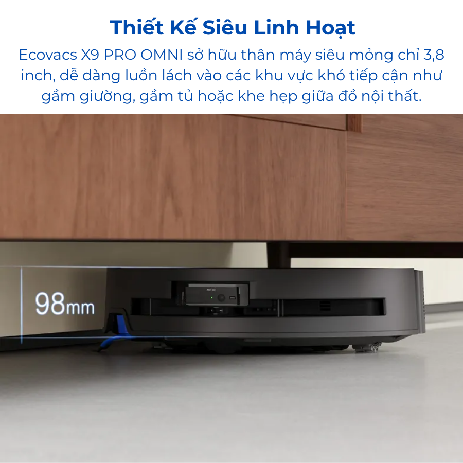 Robot hút bụi lau nhà X9 Pro chính hãng Eocvacs 2