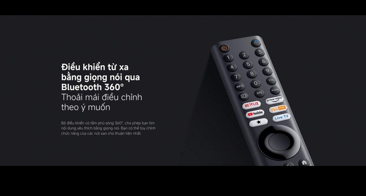 điều khiển tivi bằng bluetooth 360 độ từ xa 