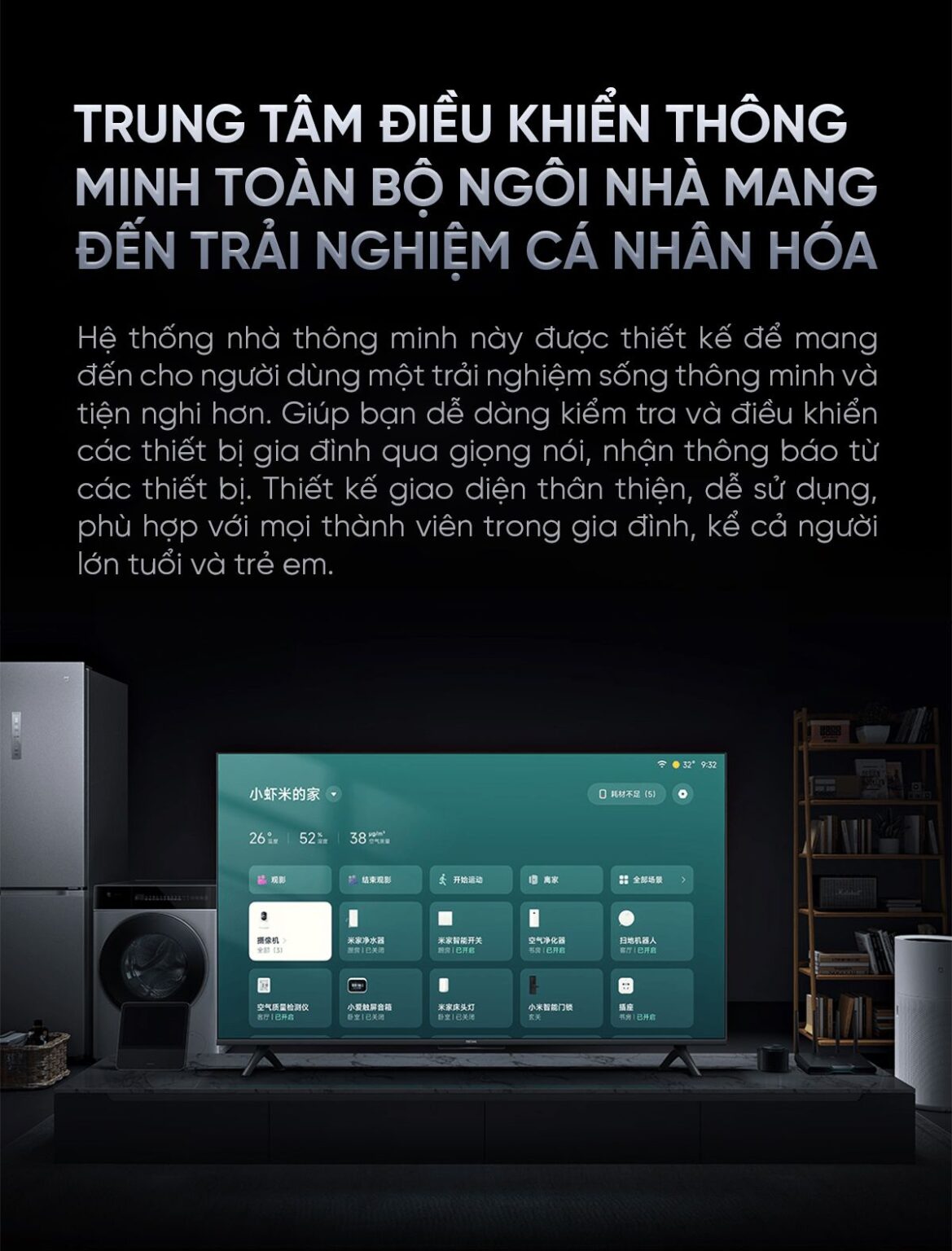 Hệ điều hành HyperOS Tích hợp sâu trong hệ sinh thái Xiaomi 