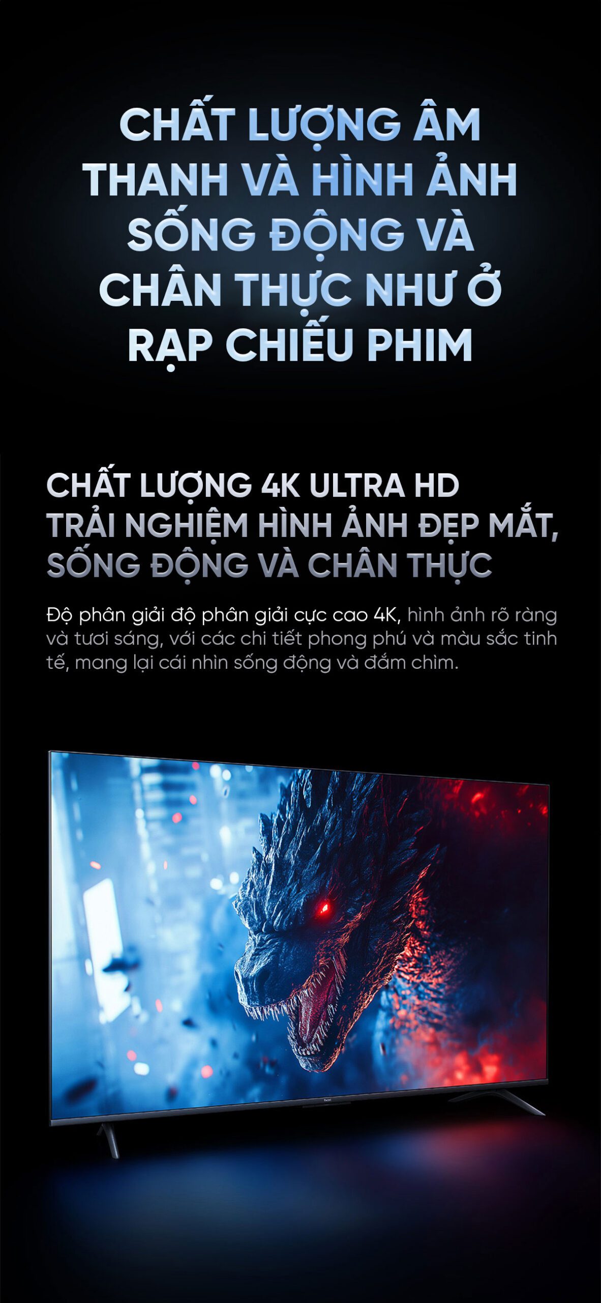 Màn hình Tivi Xiaomi A Pro 50 inch quốc tế 