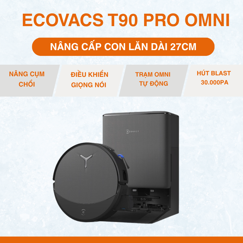 Robot hút bụi lau sàn T90Pro Ecovacs chính hãng giá tốt